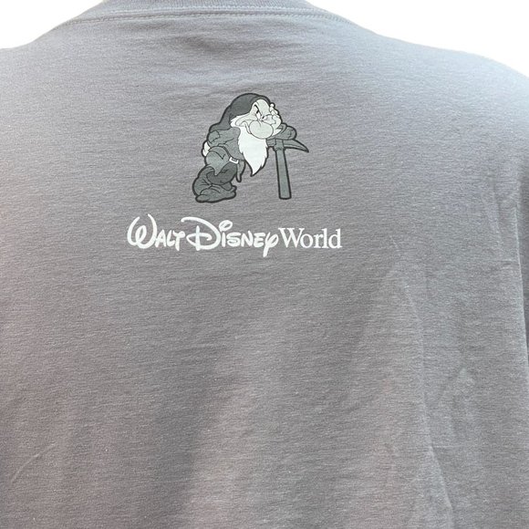 Disneyland I'm Grumpy Because You're Dopey 2XL Gray T Shirt - Picture 9 of 10